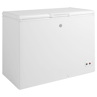 GE Appliances 10.7 Cubic Feet cu. ft. Garage Ready Chest Freezer with Adjustable Temperature Controls