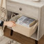 19.7" W Vansant 1 - Drawer Nightstand with Drawer and Open Compartment, Solid Wood Legs-720957644