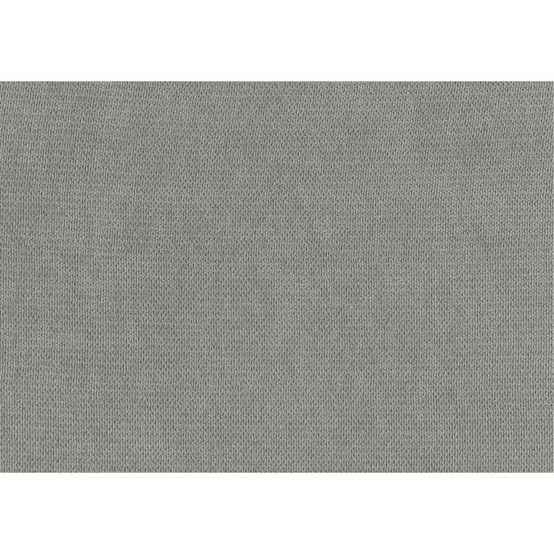 Chaise en tissu texturé gris, base en bois massif, revêtement de maison moderne, mobilier de salon