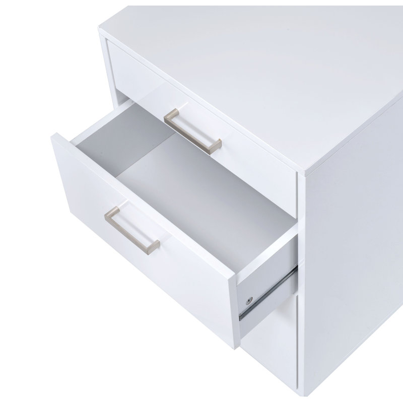 Manvel 2 Piece Writing Desk Office Set