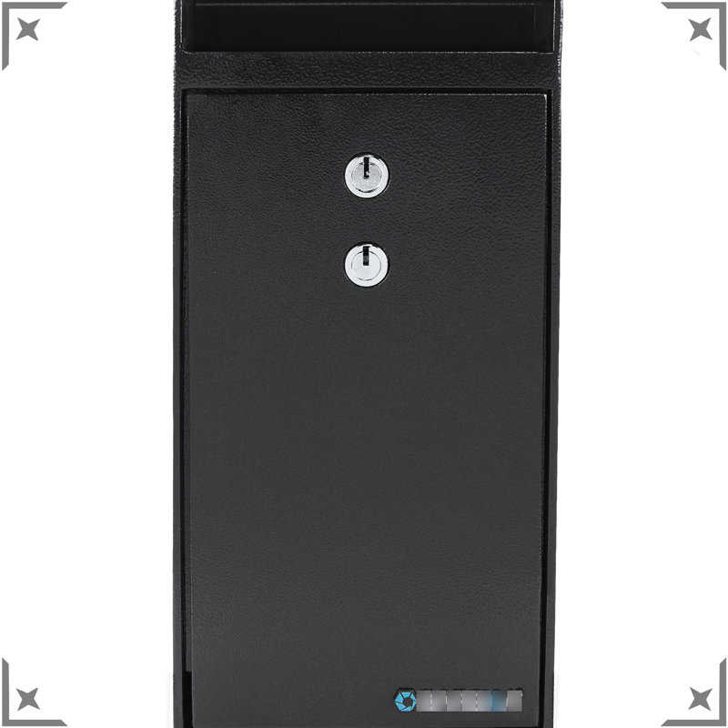 27 Cu Ft Safe With Secure Lock And Heavy Duty Dead Bar Fishing Baffle Mounting Option