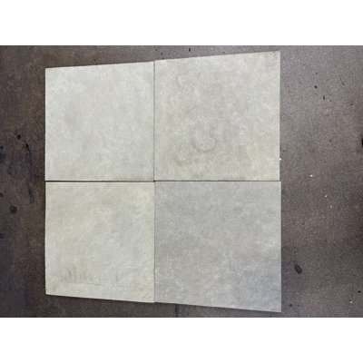 16" x 16" Limestone Stone Look Wall & Floor Tile