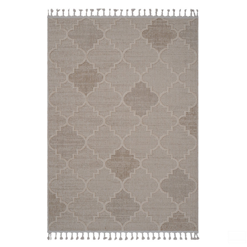 Trellis Indoor/Outdoor Area Rug, Rectangle 4' x 6'2"