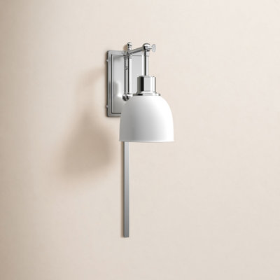 Single Light Dimmable Swing Arm Sconce