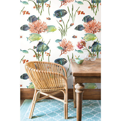 Legaspi Peel & Stick Floral Roll