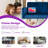 62.99" Upholstered Convertible Sofa with USB Charging Port-1074035261