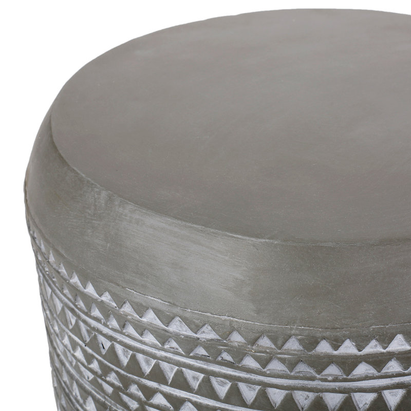 Tylei Concrete Top End Table