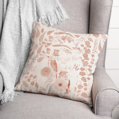 Coussin Birds Painterly