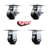 4 Piece Phenolic Caster Set