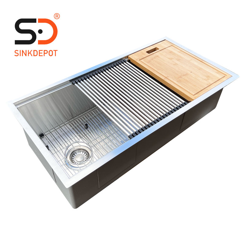30 " L Undermount Single Bowl Stainless Steel Kitchen Sink
