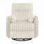 Fauteuil inclinable manuel en velours côtelé-1881069761