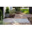 Outdoor Glimmer Area Rug Gray Color-1762051133