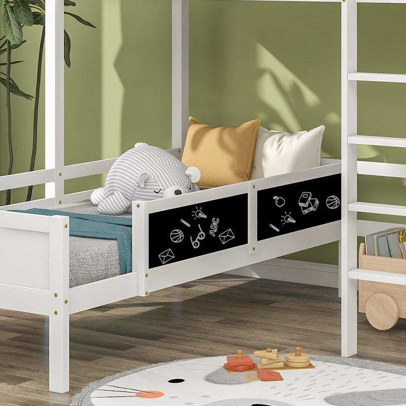 Gartman Bunk Bed with Built-in Ladder Included