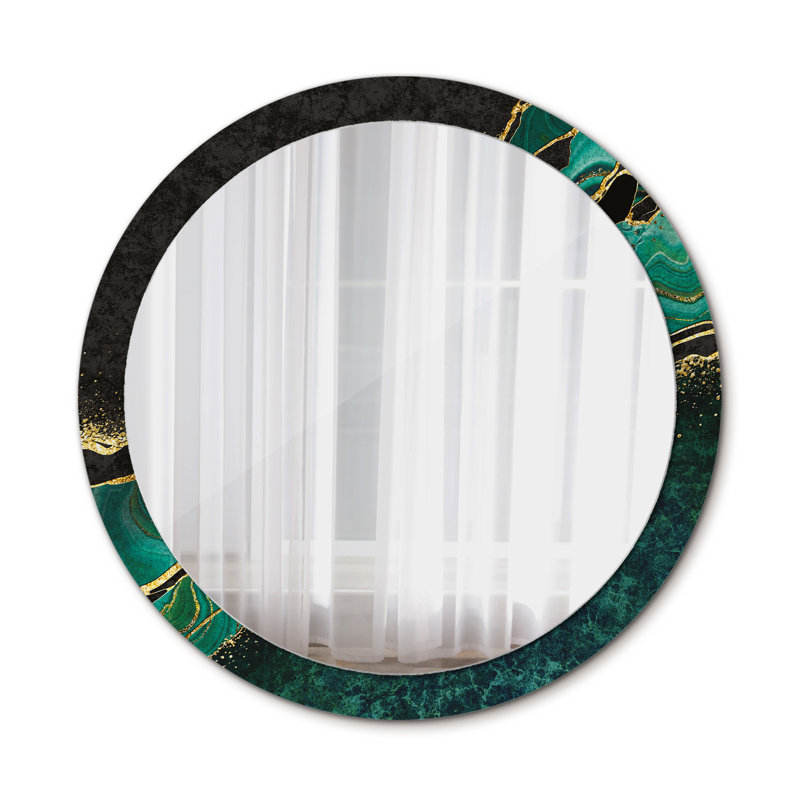 Huldar Glass Flat Wall Mirror