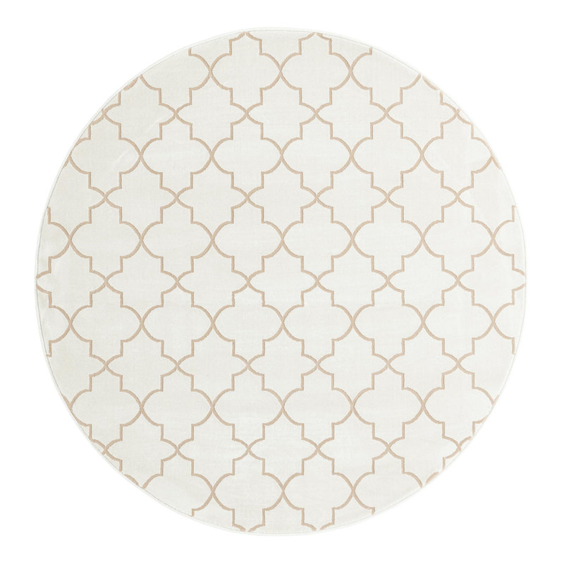 Teydgha Jill Zarin Lincoln Center Uptown Rug, Round 5'3"