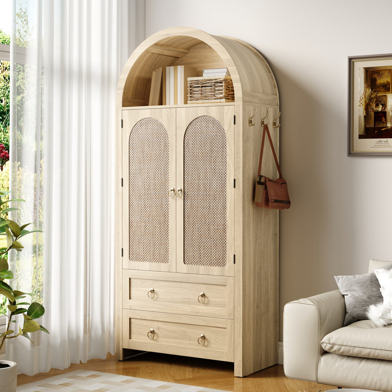 2 Door Wardrobe, Oak