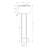 Contemporary 62 Inch Black Metal Floor Lamp With Ivory/Cream Shade | Gift Idea