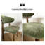Chaise d'appoint à dossier solide vert et brun noisette (ensemble de 2)-134984189