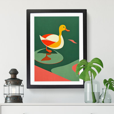 Duck Mid Century Vol.2 - Picture Frame Print