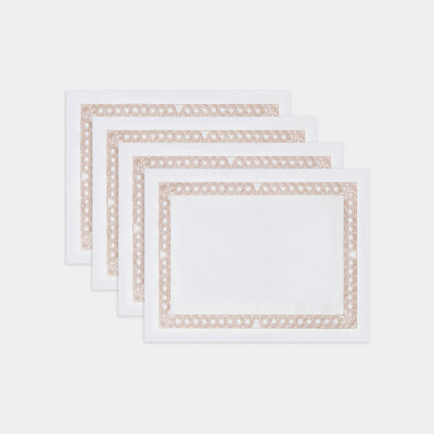Anatolia Scroll Embroidered Placemat
