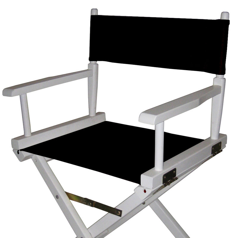Somer Folding Director Chair Replacement Canvas, Black
