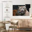 Tigre blanc et chaton Brampt-107870276