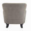 Fauteuil club rembourré Gerald Boucle
