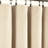 Linen Button Cotton Blend Blackout Curtain-75021105
