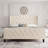 Mirabai Upholstered Metal Wingback Bed-2120912402-2101047500