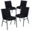 Chaise empilable polyvalente Gunther