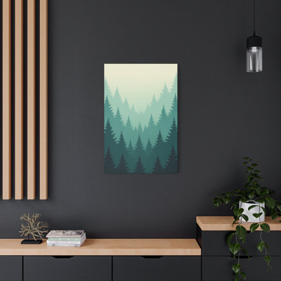 Apel Single Picture Frame Print on Canvas