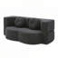 Canapé-lit pliant en mousse, canapé-lit pliant avec coussin-421486429