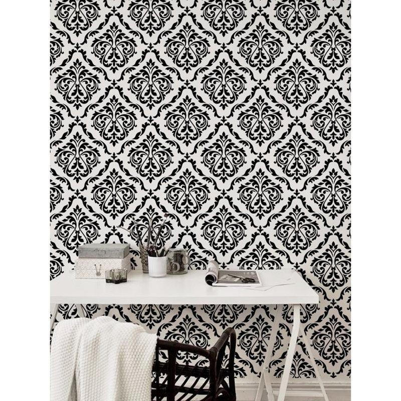 Bromwyn 2.5m x 2.5m Matte Peel & Stick Mural, 208 x 146cm