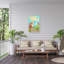 Art sur toile «Happy Bunny» par Gloyd Melinda Hipsher-87944434