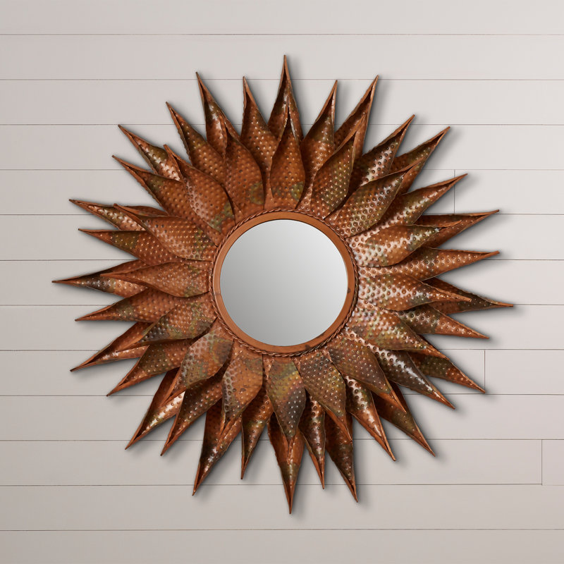 Chanelle Metal Flat Wall Mirror
