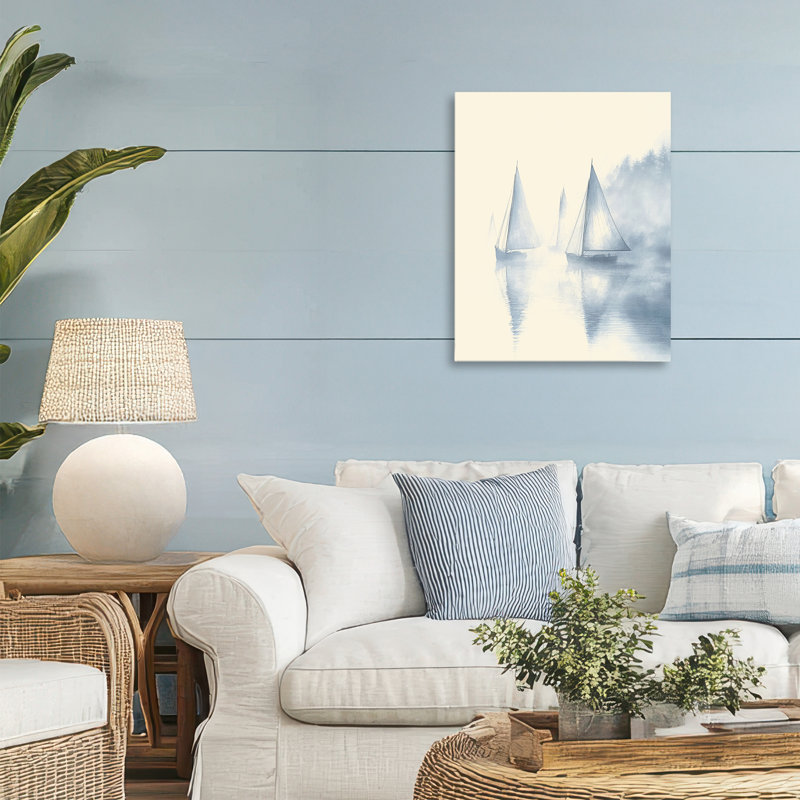 Toile Tides Of Freedom, design par Novae, H 20 po x l 16 po