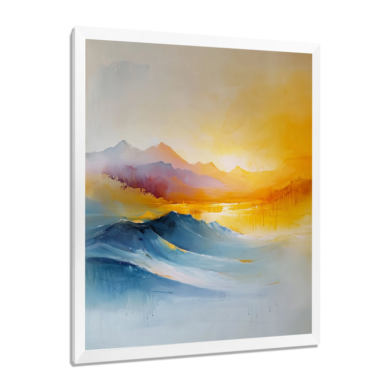 Avamaria - paysages, impressions sur toile, H 32 po x l 24 po, Reproduction encadrée d'une seule photo, Blanc