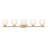 Novalie 42 inch Modern Gold 5 Light Vanity-123223025