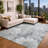 Machine Washable Indoor/Outdoor Chantille ACN2882 Floral Rug-1832707971-1832707977