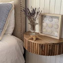 AllModern Kristie Mango Floating Shelf with Drawer & Reviews | Wayfair