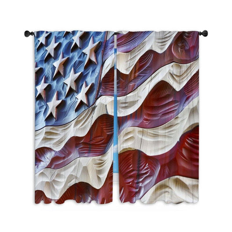 Fatumata Room Darkening Curtain Pair, 20" W x 54" L
