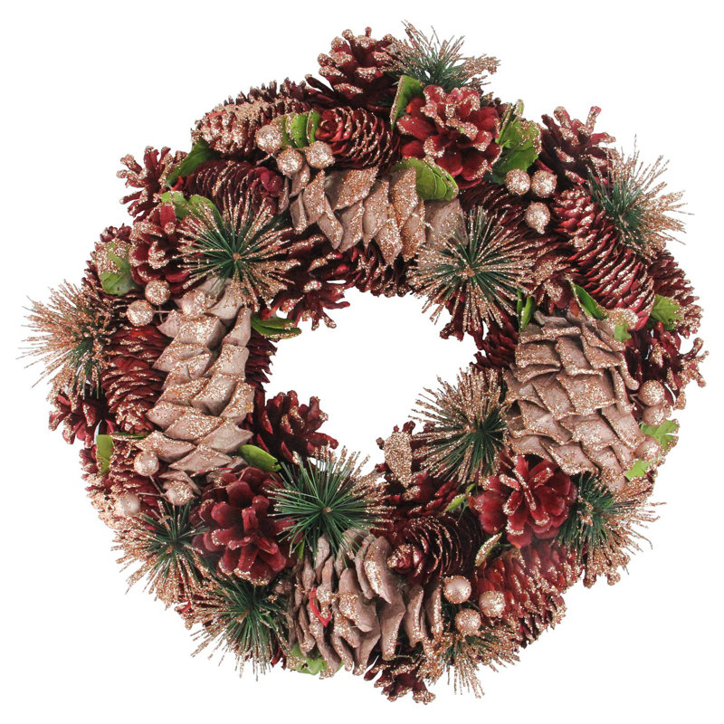 Couronne de Noël artificielle 13,75 po Fandango