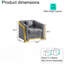 Canapé Chesterfield-323871171