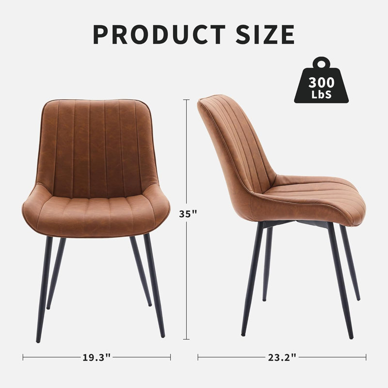 Upholstered Accent Chair, Brown