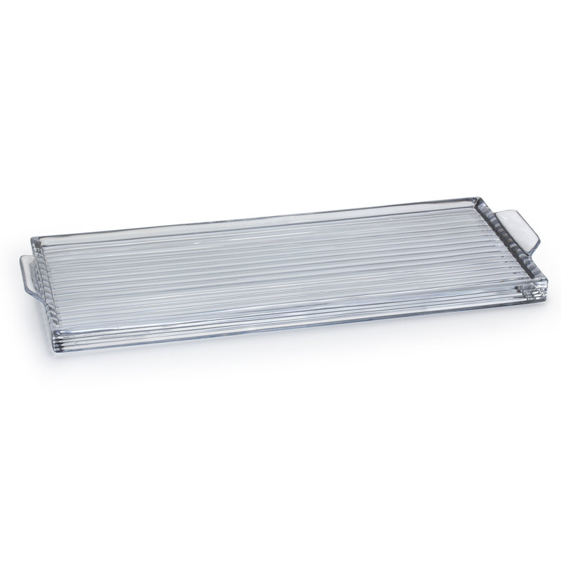 Riga Gray Bathroom Tray