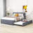 Ellionna Upholstered Platform Bed with Trundle and Headboard-1339005550-1339005544