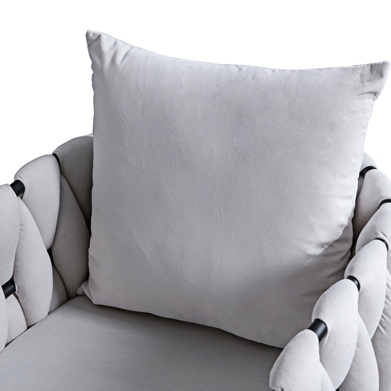 Mashona 22,83 po de large, Velours ivoire