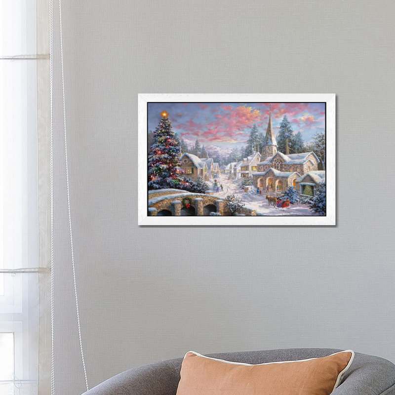 Nicky Boehme - Print on Canvas, 101.6 cm H x 66.04 cm W, White Framed Canvas