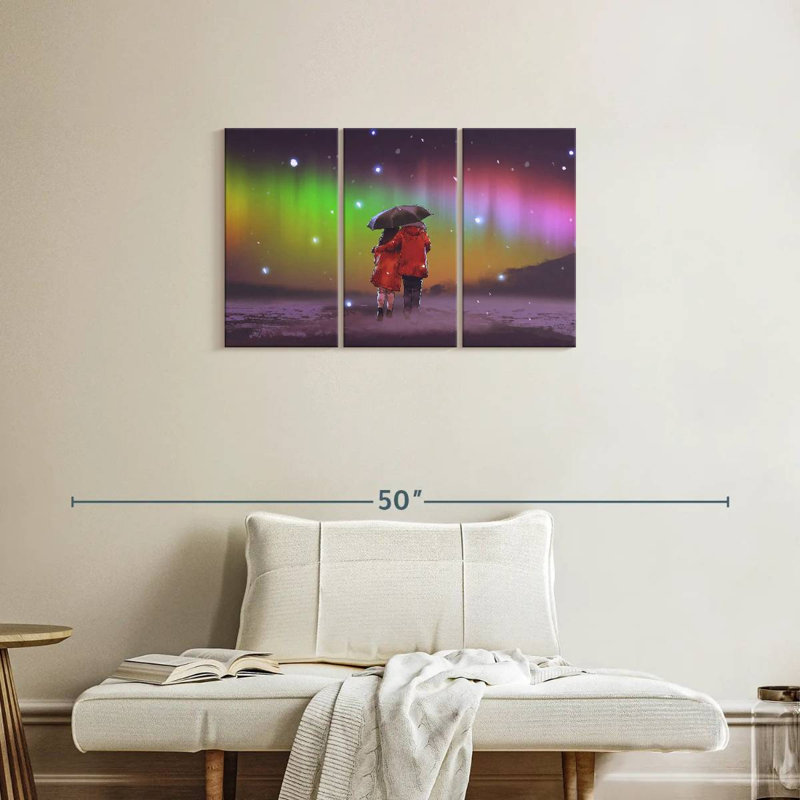 Hardie Northern Lights Love, 20" H x 33" W