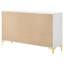 Commode rectangulaire à 6 tiroirs Karena